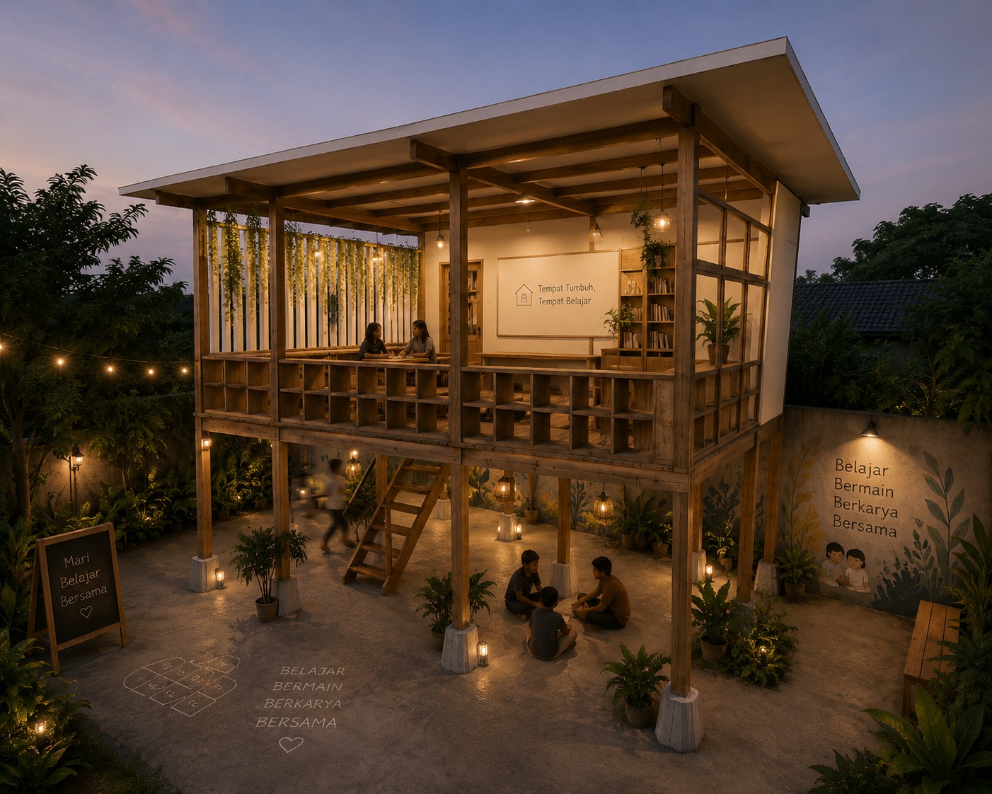 Desain Rumah Belajar 1