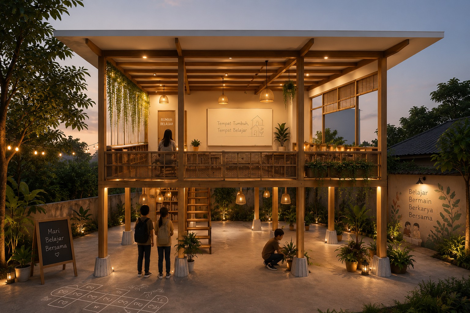 Desain Rumah Belajar 2